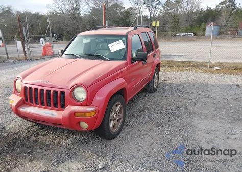 2004 Jeep Liberty Limited Edition из США, поврежденный, VIN 1J4GL58K54W265521